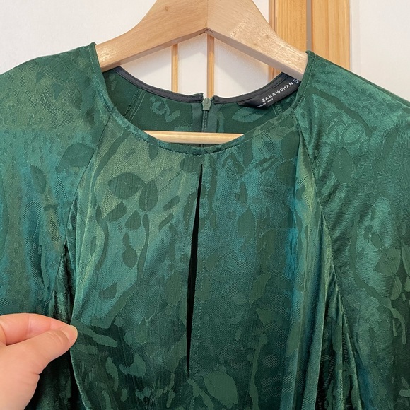 Zara Tie-Waist Blouse - Picture 3 of 9